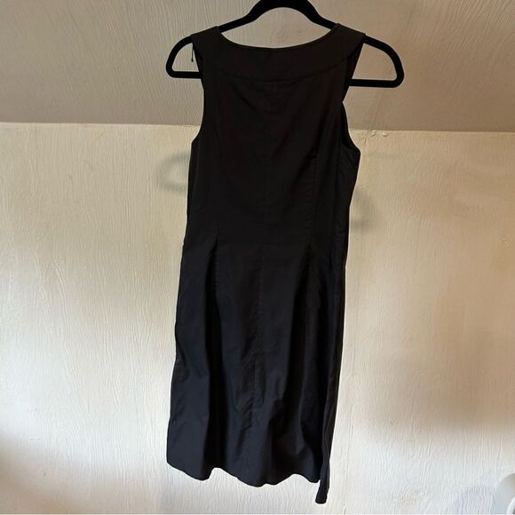 J.Crew Vintage Poplin Mini Shift LBD Black Mini Dress - Picture 7 of 7